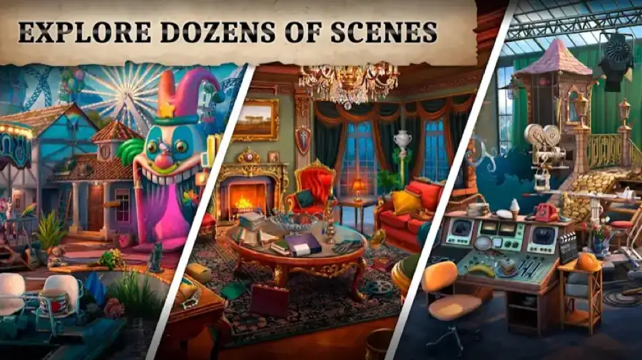A scene from the game Hidden Objects: Coastal Hill